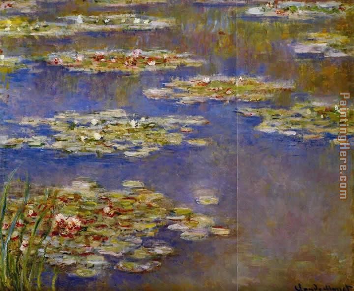 Water-Lilies 06 painting - Claude Monet Water-Lilies 06 art painting